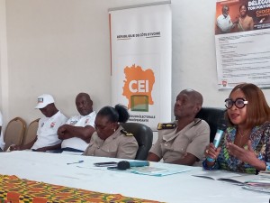 Côte d'Ivoire-AIP/ Législatives 2025: Salimata Porquet exhorte les candidats de Sikensi à préserver la paix