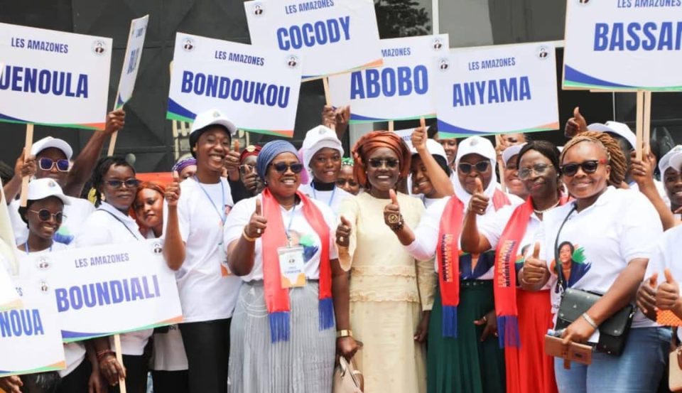 Côte d’Ivoire-AIP/ Présidentielle 2025: les “Amazones du Pr Mariatou Koné” s’engagent à mobiliser pour Alassane Ouattara