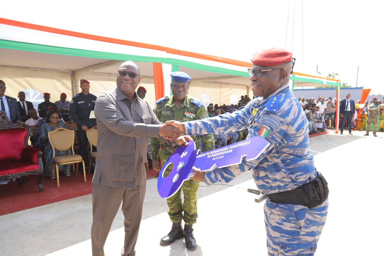 Côte d’Ivoire-AIP/ Une nouvelle brigade à Ouéréguékaha pour renforcer la sécurité dans le département de Niakara