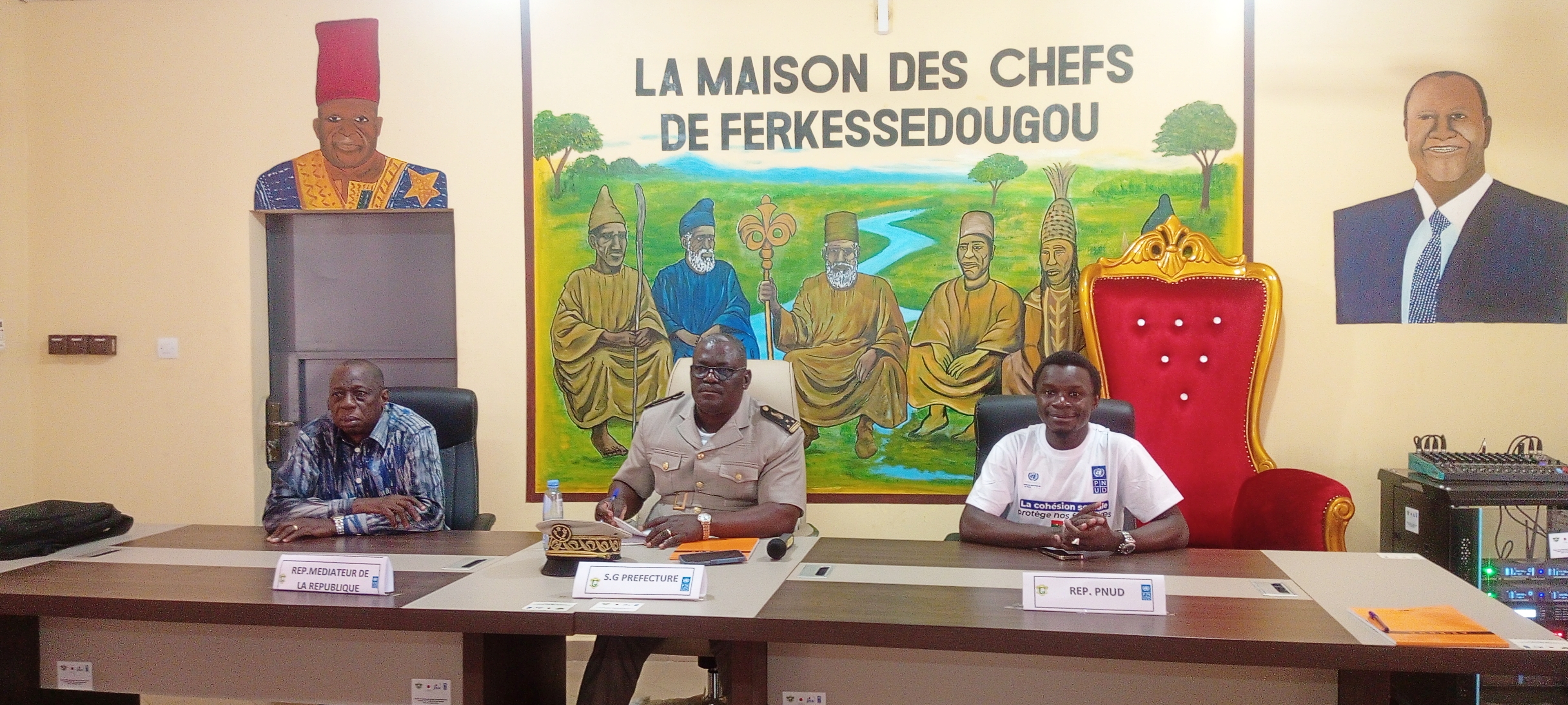 AIP/ Une vingtaine de leaders communautaires du Tchologo outillés à la prévention de l’extrémisme violent à Ferkessédougou