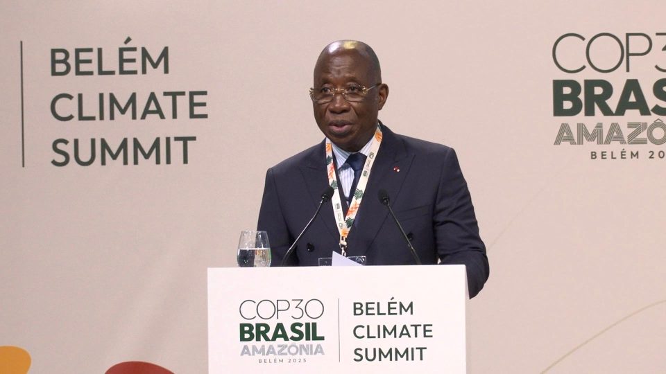 AIP/COP30: la Côte d’Ivoire ambitionne réduire de 33.07% les émissions de gaz à effet de serre à l’horizon 2035