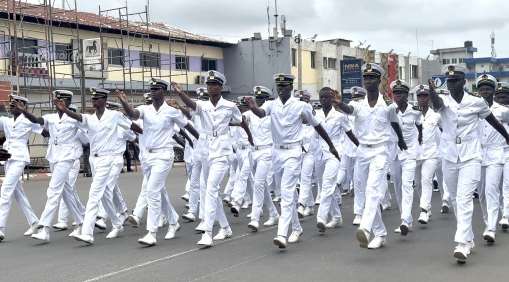 Côte d'Ivoire-AIP/ An 66: les FACI procèdent au marquage du boulevard de la Solidarité en prélude au défilé de l'Indépendance
