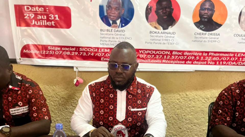 Côte d'Ivoire-AIP/ Le SYEPP-CI enregistre 1.000 nouveaux adhérents pour l'année scolaire 2025-2026
