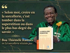 Côte d'Ivoire-AIP/ Pr Josué Guébo décrypte l'ouvrage « La sorcellerie n’existe pas » de Boa Thiémélé Ramsès