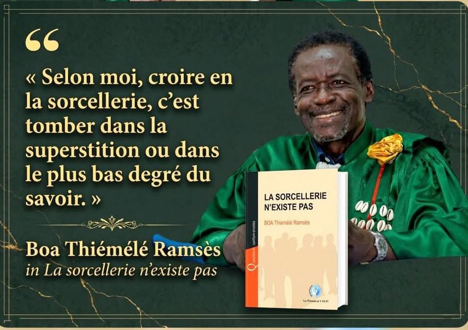 Côte d'Ivoire-AIP/ Pr Josué Guébo décrypte l'ouvrage « La sorcellerie n’existe pas » de Boa Thiémélé Ramsès