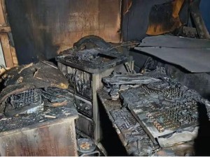 Côte d'Ivoire-AIP/ La régie technique de la Radio nationale catholique ravagée par un incendie