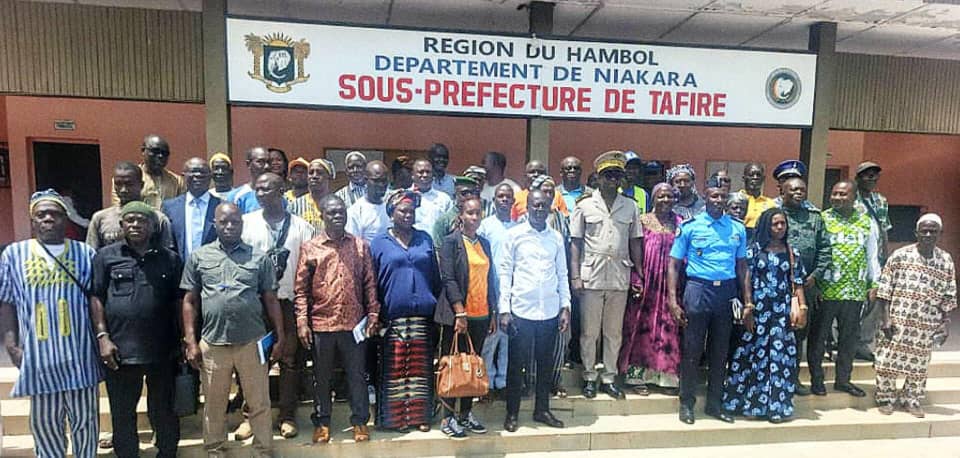 Côte d’Ivoire-AIP/ La sous-préfecture de Tafiré fait de la cohésion sociale et de la sécurité ses priorités pour 2026