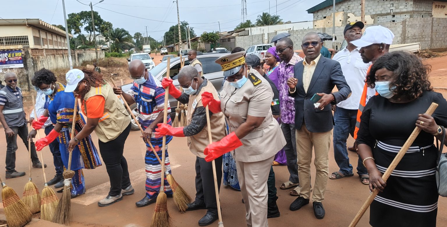 Côte d’Ivoire-AIP/ Les autorités de Dabou saluent l’initiative de la semaine nationale de la propreté