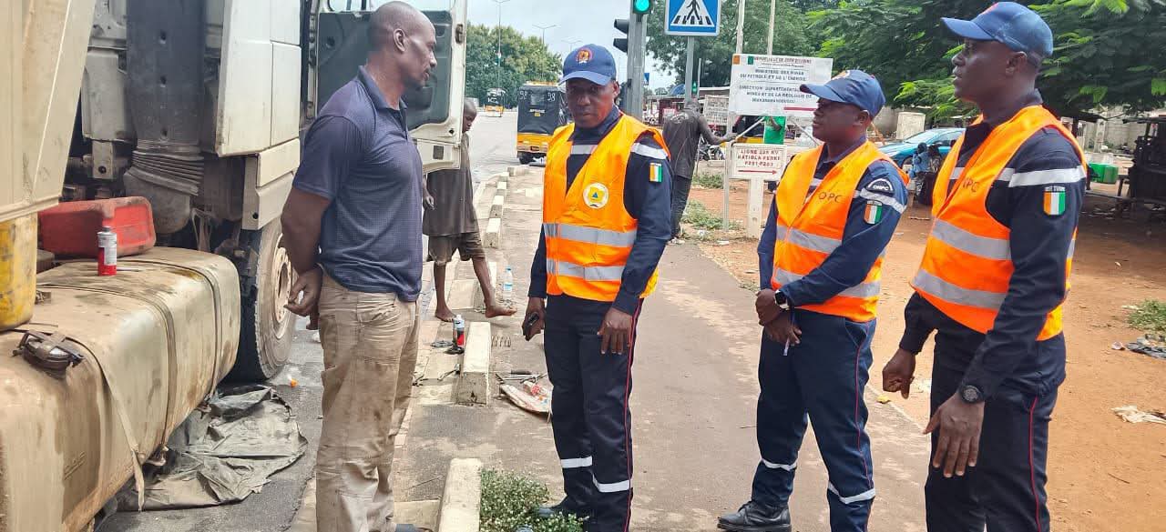 Côte d’Ivoire-AIP/Sécurité routière : les pompiers civils de Niakara appellent les conducteurs de poids-lourds à plus de vigilance