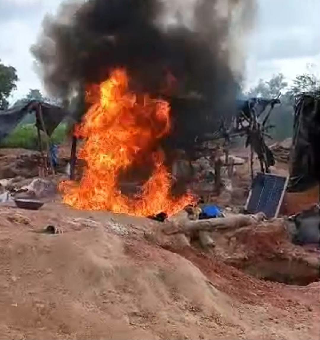 Côte d’Ivoire-AIP / Lutte contre l’orpaillage illégal : le GS-LOI traque les clandestins à Niakara
