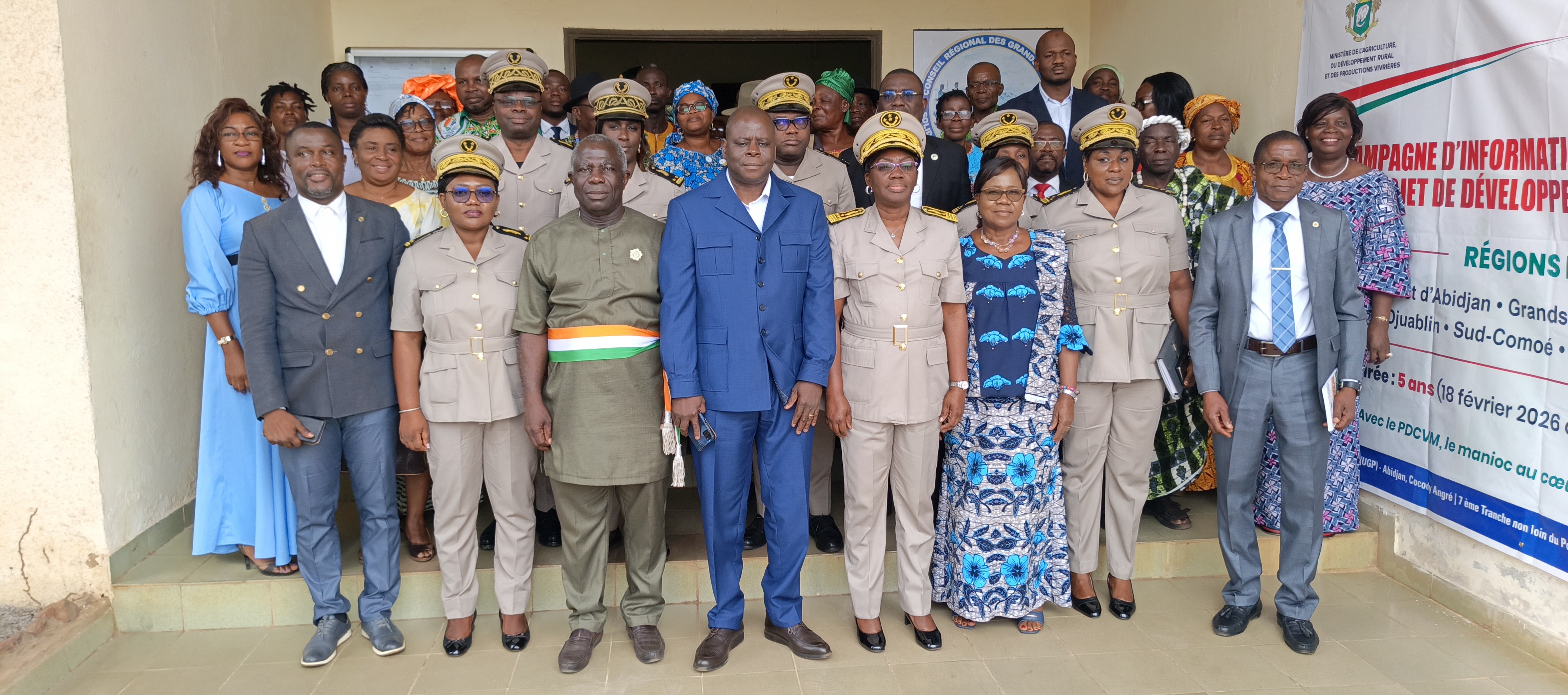 Côte d’Ivoire-AIP/ Un projet de développement de la chaîne de valeur manioc présenté aux acteurs des Grands Ponts