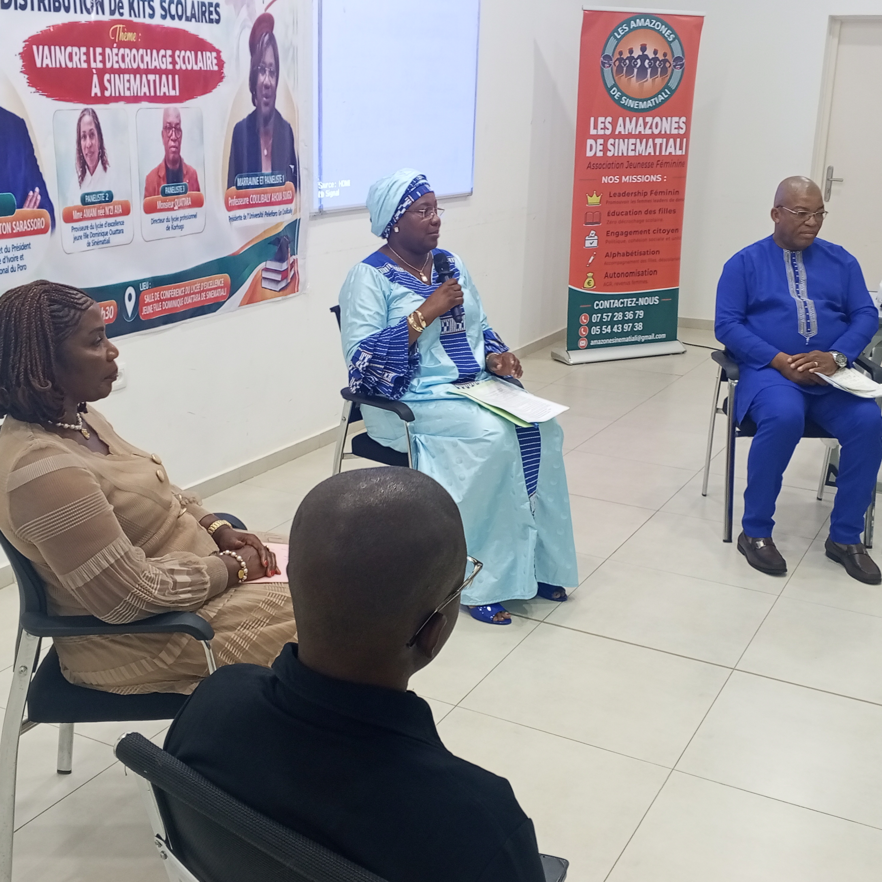 Côte d’Ivoire-AIP/ Une association féminine appelle à la mobilisation communautaire contre le décrochage scolaire à Sinématiali