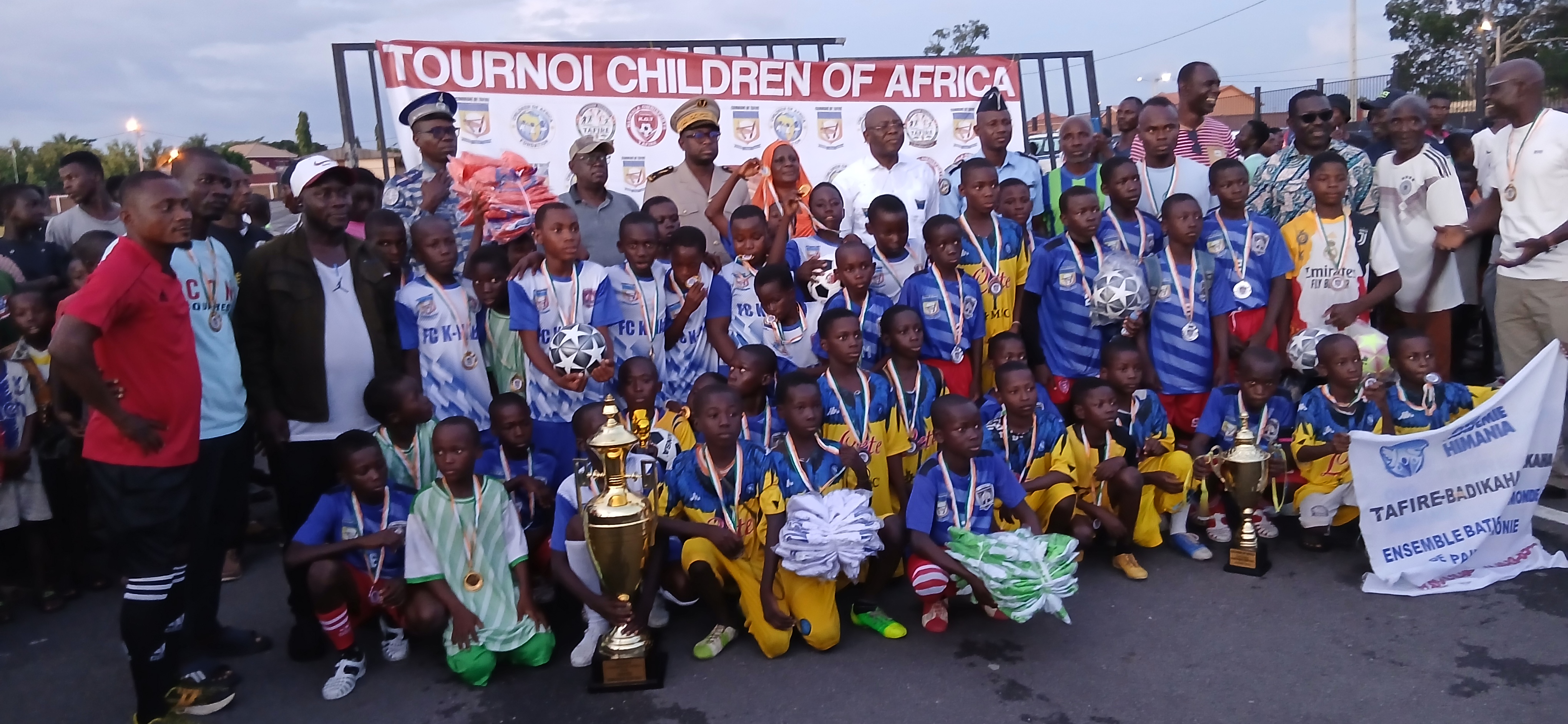 Côte d’Ivoire-AIP/ Tournoi Children of Africa U15: K-Nada s’adjuge le trophée Dominique Ouattara à Tafiré