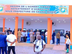 Côte d'Ivoire - AIP / Agboville : le ministre Adjé Silas Metch inaugure la nouvelle sous-préfecture de Grand-Morié