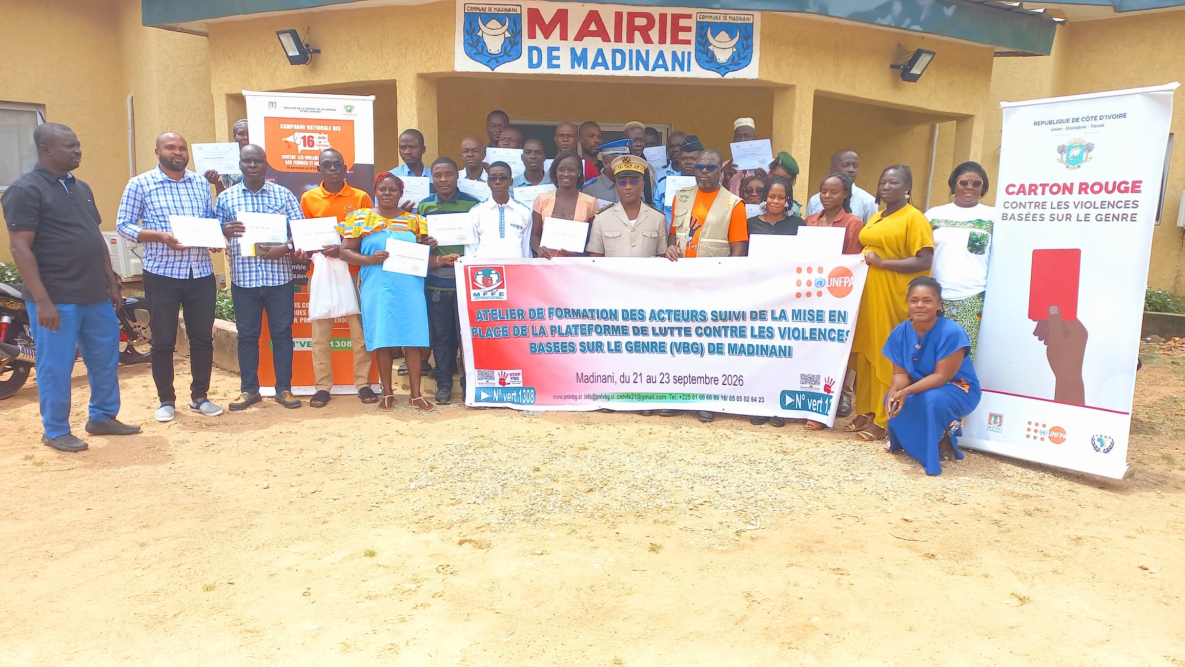 Côte d’Ivoire-AIP/ Une plateforme multisectorielle installée à Madinani pour renforcer la lutte contre les VBG