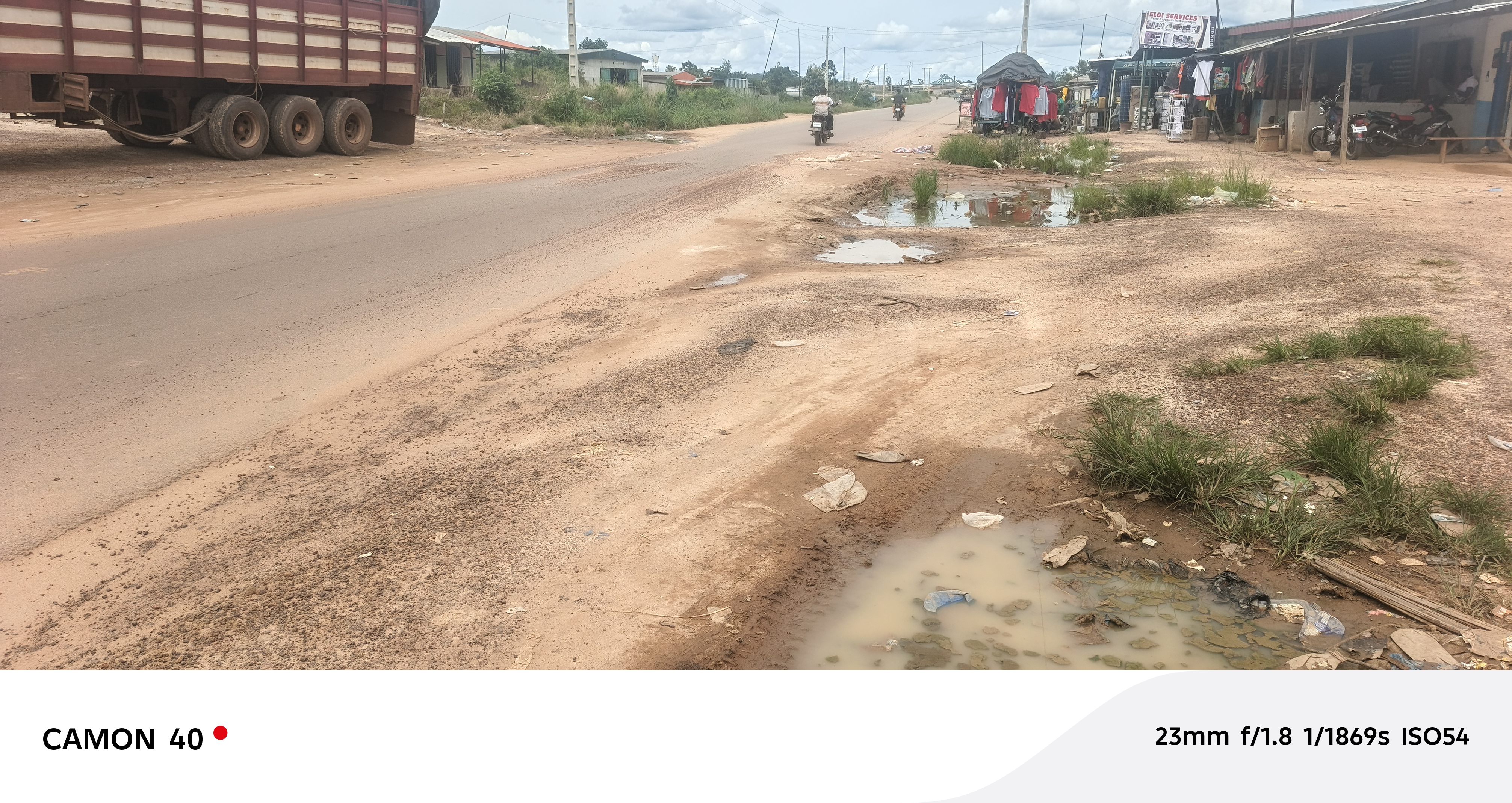Côte d’Ivoire-AIP/ Toulepleu : des pluies mettent en évidence des dégradations sur le bitume de l’axe Bloléquin-Toulepleu