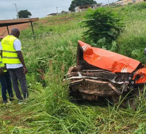 Côte d’Ivoire-AIP / Un accident sur l’axe Bongouanou–Kotobi rappelle les enjeux de la sécurité routière dans le Moronou