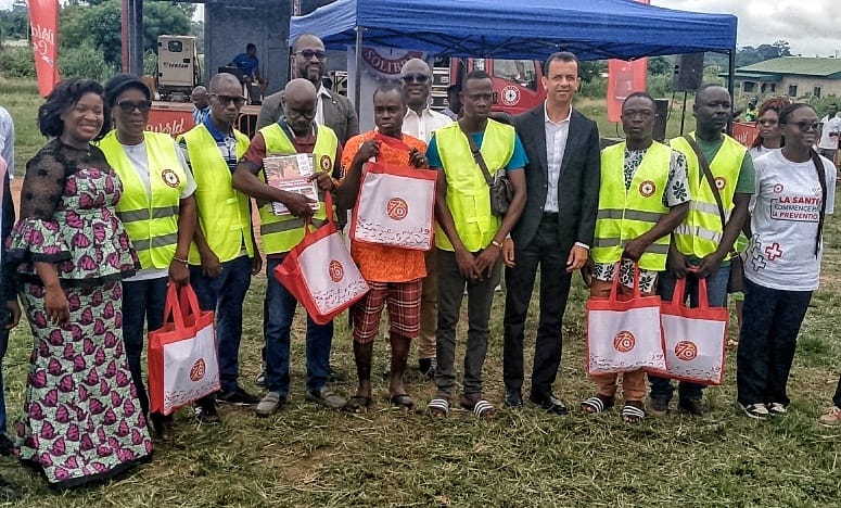 Côte d’Ivoire-AIP/ SOLIBRA renforce l’accès à l’eau potable et la promotion de l’hygiène à Assié-Akpessé