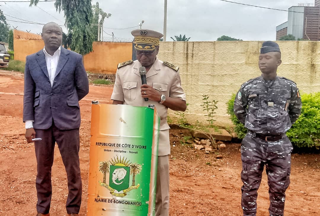 Côte d’Ivoire-AIP/ Le préfet de la région du Moronou félicite les forces de sécurité pour les efforts consentis à Bongouanou