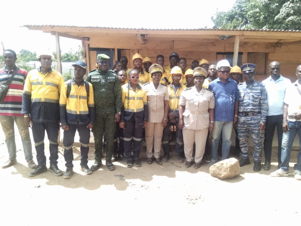 Côte d'Ivoire-AIP/Environ 1.500 arbres plantés sur un site d’exploitation minière pour restaurer l’environnement à Djekanou