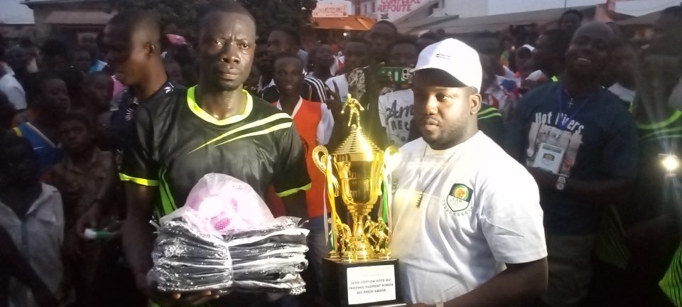 Côte d’Ivoire-AIP/ L’équipe Pro Bat M.C. remporte la 3e édition du tournoi de maracana « J’aime Agbaou »