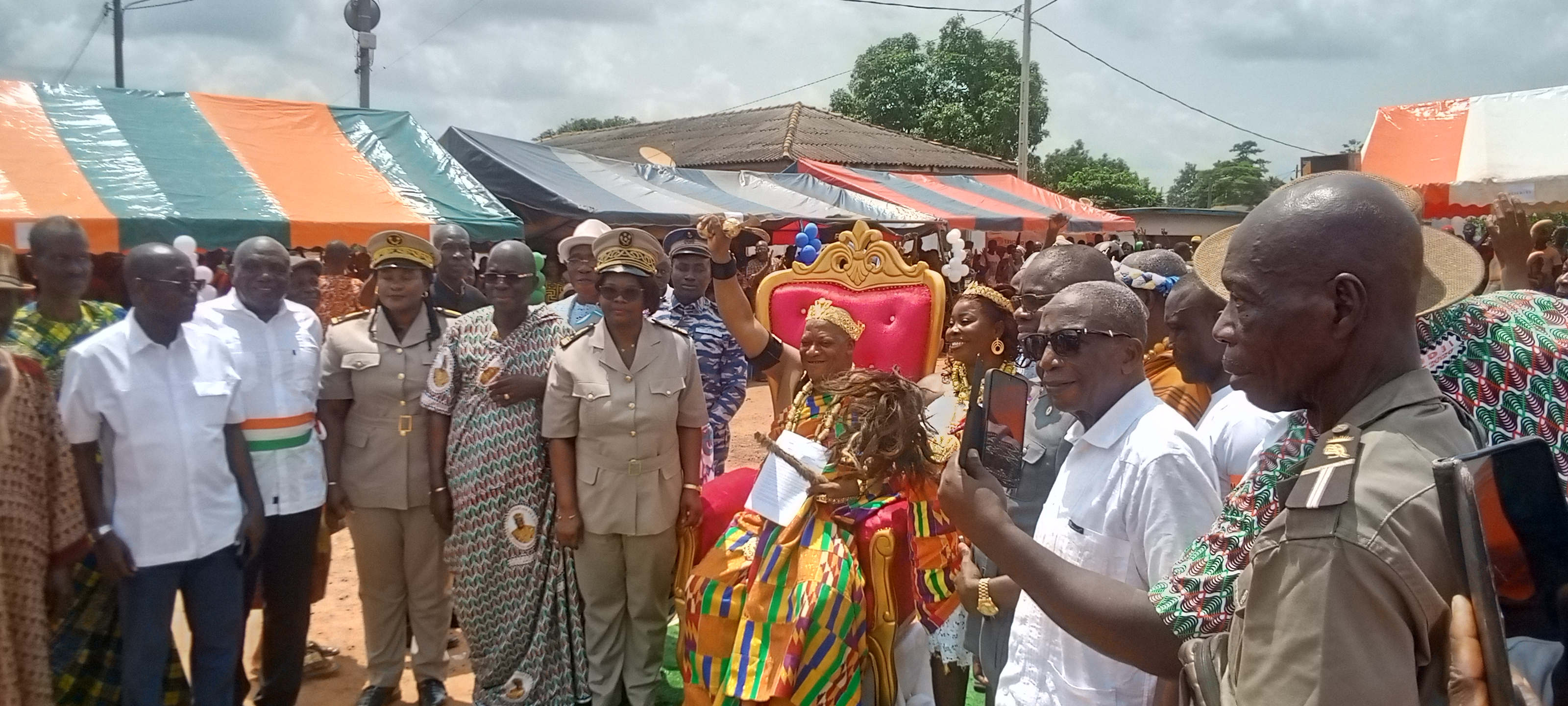 Côte d’Ivoire- AIP/ Le nouveau chef d’Asseudji appelé à fédérer les populations autour du développement du village