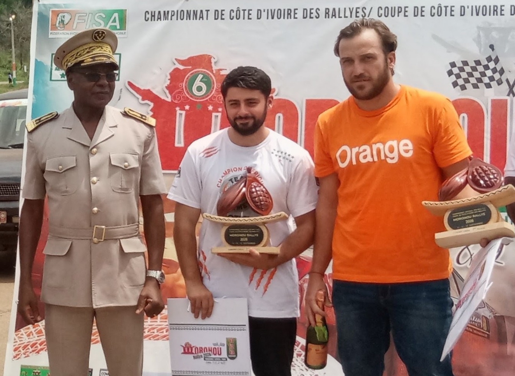 Côte d’Ivoire-AIP/ Gary Chaynes remporte la 6ᵉ édition du Moronou Rallye