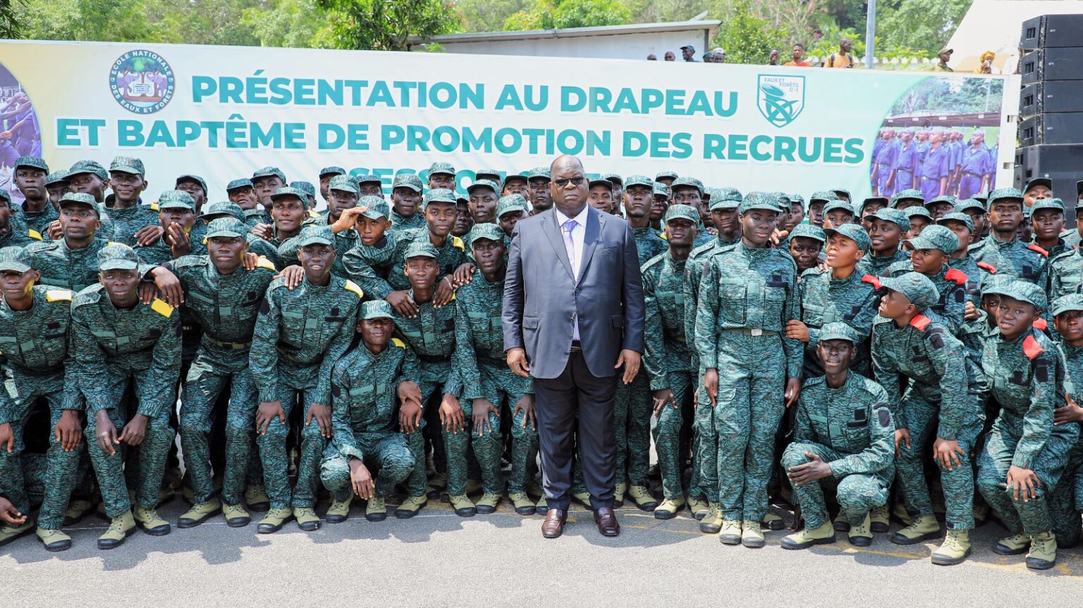 Côte d’Ivoire-AIP/ Le ministre Laurent Tchagba met en garde les nouvelles recrues 2023 des Eaux et Forêts contre l’indiscipline et la tricherie