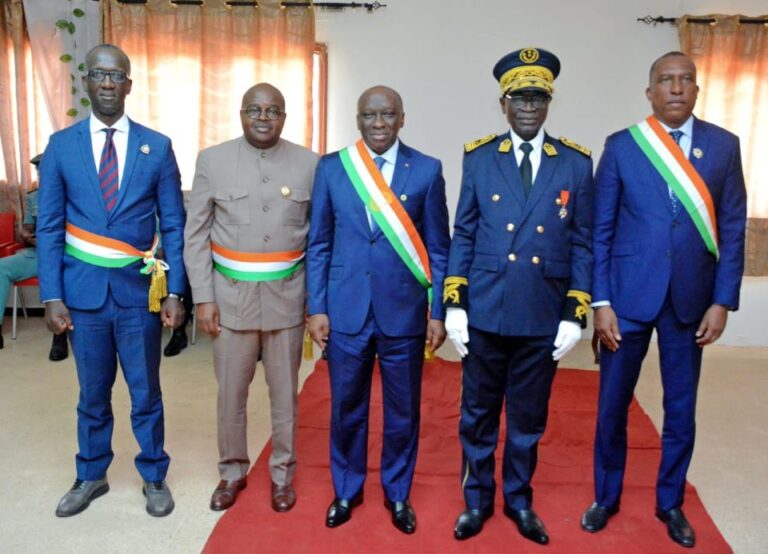 Côte d’Ivoire-AIP / Présentation de vœux : le Préfet de Région du Bélier et les corps constitués prônent des élections apaisées