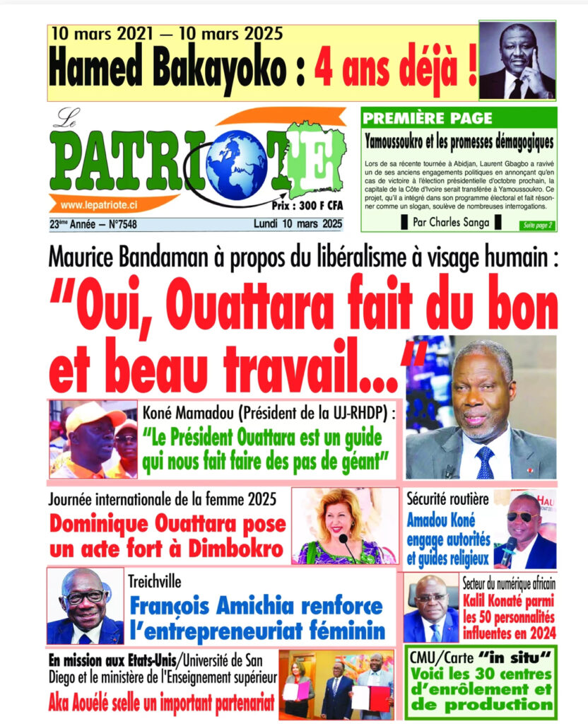 Côte d’Ivoire-AIP/ Revue de presse: la clôture de la foire nationale de l’emploi et la présidentielle à la Une