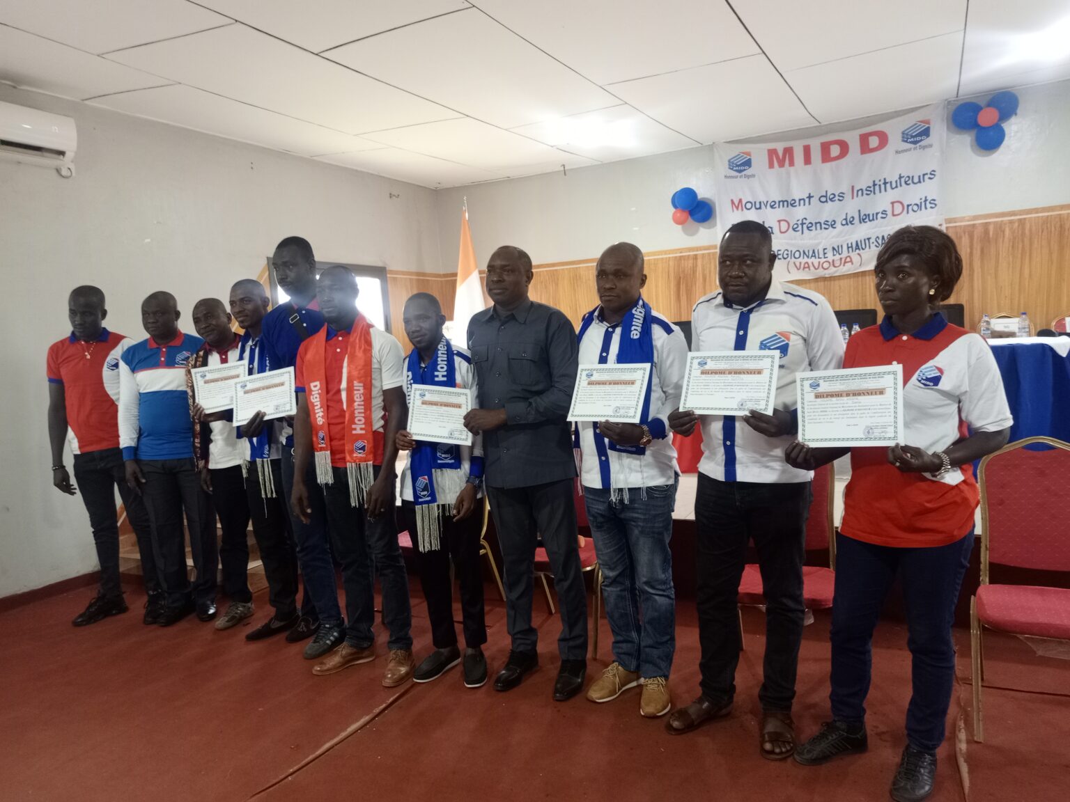 Côte d’Ivoire-AIP/Quatre nouveaux secrétaires généraux du MIDD investis à Vavoua