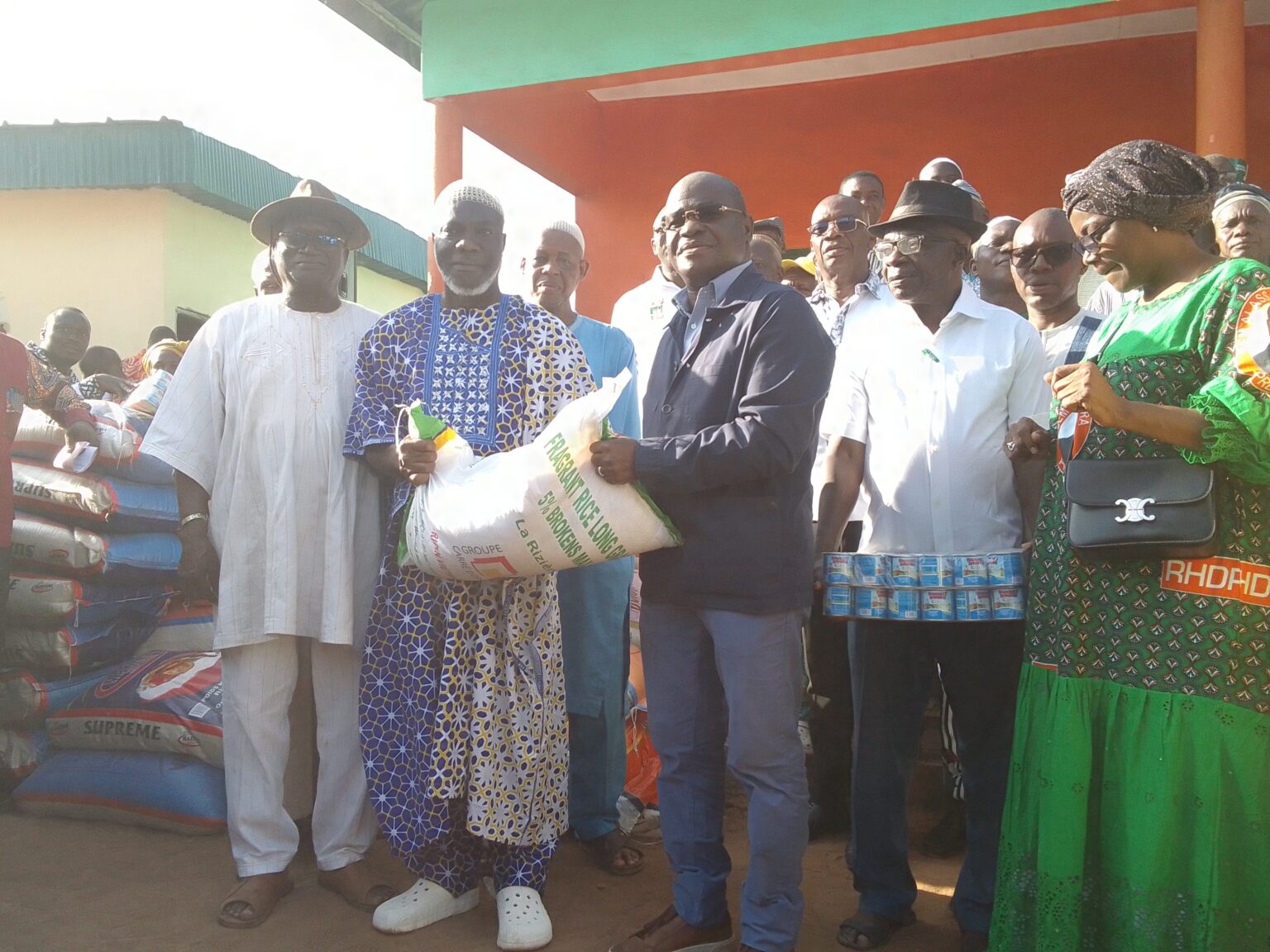 Côte d’Ivoire AIP/ La coordination RHDP du Hambol soulage les musulmans et les chrétiens