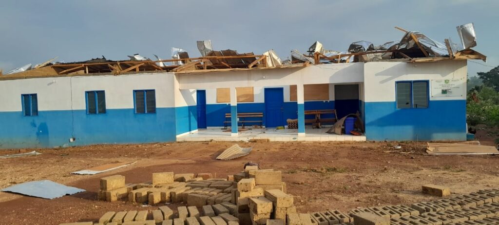Côte d’Ivoire – AIP / Une tornade fait deux blessés et de nombreux dégâts matériels à Prikro-Ouellé