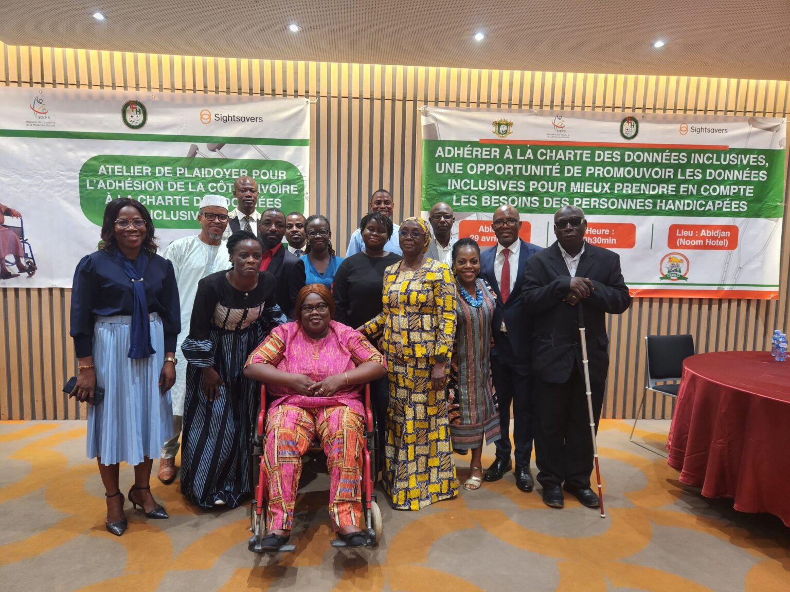 AIP/ Des faitières d’organisations de personnes handicapées plaident pour l’adhésion de la Côte d’Ivoire à la Charte des données inclusives
