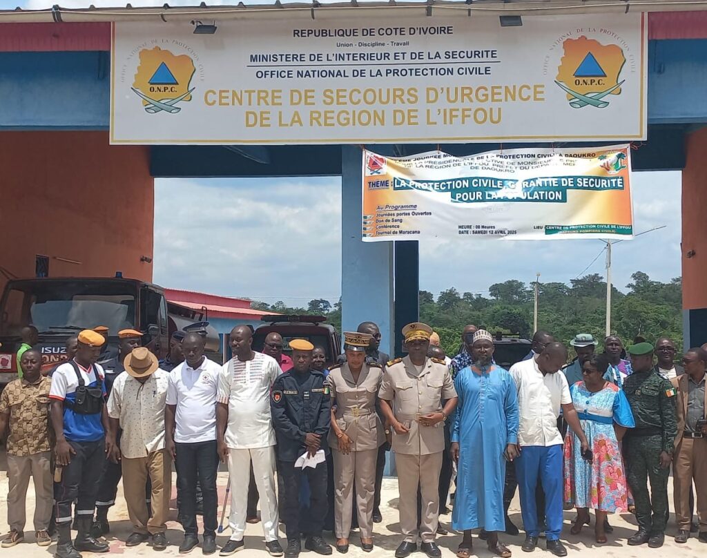 Côte d’Ivoire – AIP / Le préfet dresse le bilan des interventions du centre de protection civile de Daoukro