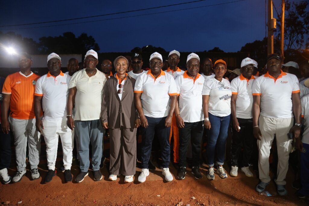 Côte d’Ivoire-AIP/ Une marche blanche pour promouvoir le sport et la santé initiée à Korhogo