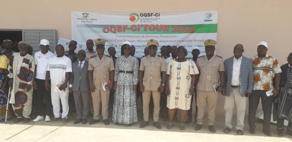Côte d’Ivoire-AIP / L’Observatoire de la qualité des services financiers engage les consommateurs pour une meilleure inclusion financière à Korhogo
