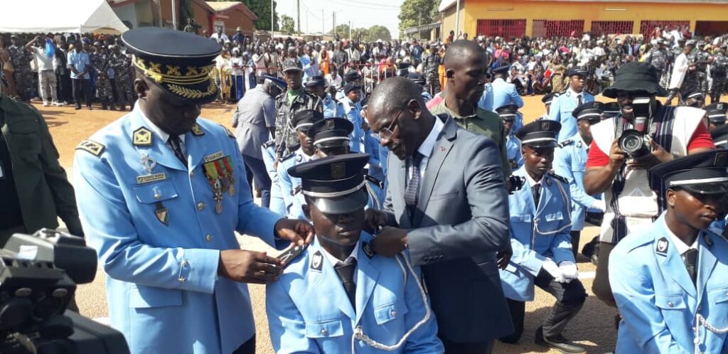 Côte d’Ivoire-AIP/1909 sous-officiers de police reçoivent leurs épaulettes à Korhogo