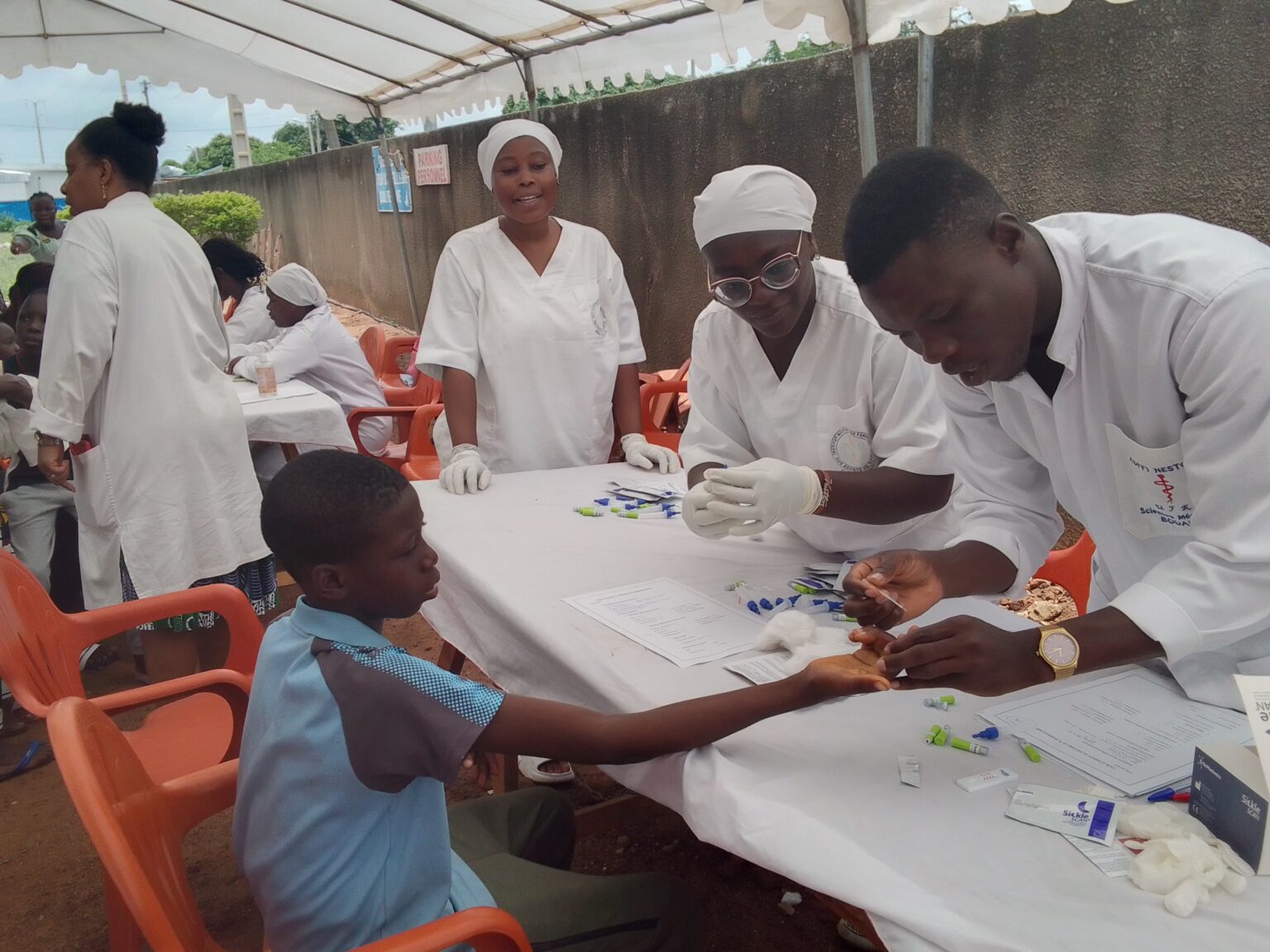 Côte d’Ivoire–AIP/Deux cent enfants de zéro 16 ans dépistés de la drépanocytose à Katiola