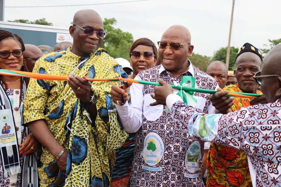 Cérémonie d'inauguration de l'école maternelle ”Téné Birahima Ouattara” de Dida Kayabo - AIP - Agence Ivoirienne de Presse