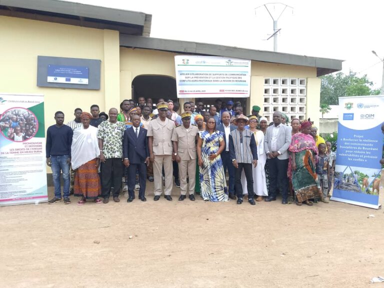 Côte d’Ivoire-AIP/ Un atelier se tient à Bouna sur l’élaboration des messages clés pour une meilleure gestion des conflits dans le Bounkani