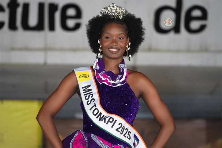 Côte d’Ivoire-AIP/Concours Miss CI 2025 : Aïchata Sanogo remporte la présélection du Tonkpi
