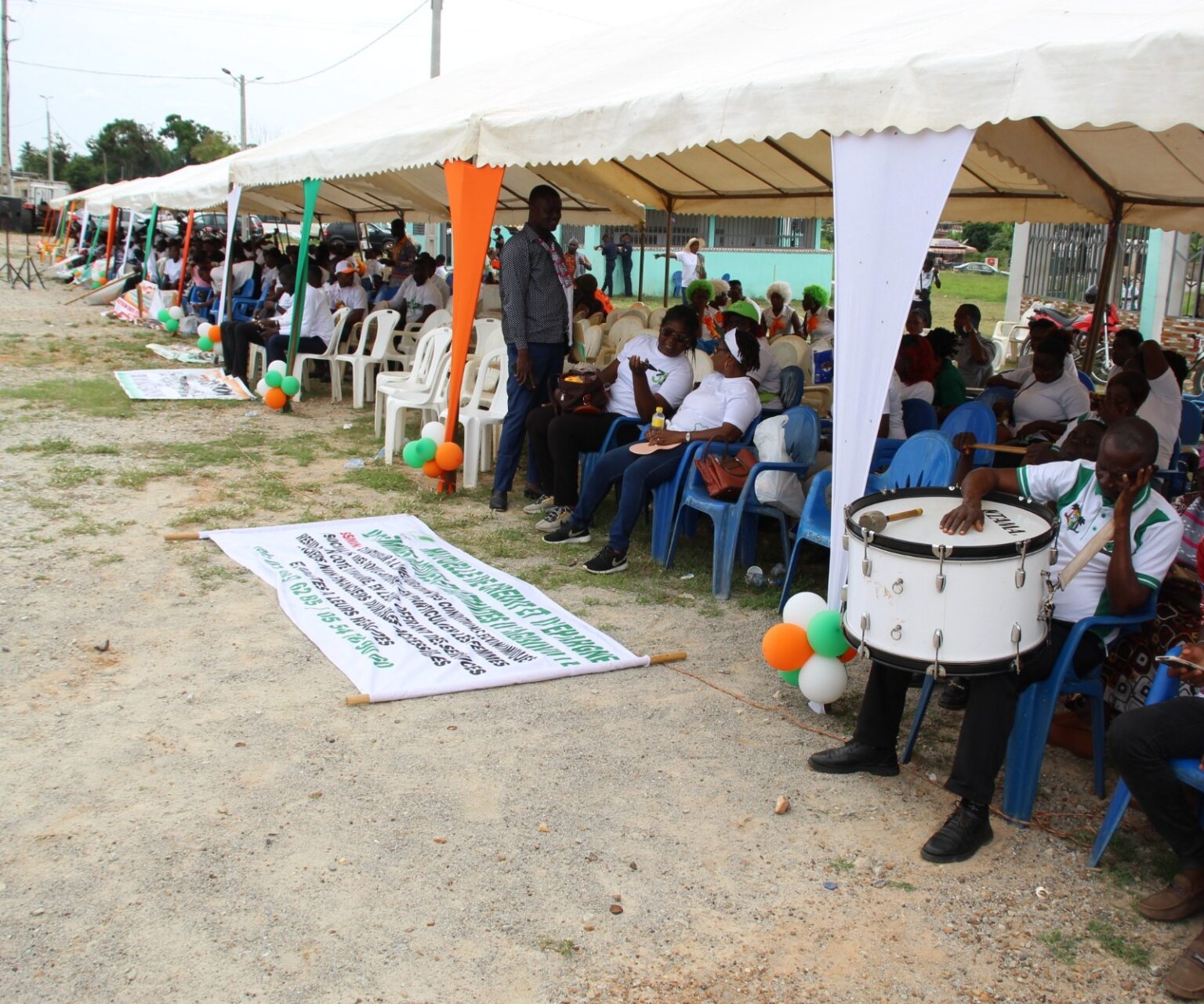 Célébration de la fête du travail jeudi 1er mai 2025 à Agboville