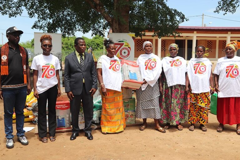 Côte d’Ivoire-AIP/ Publireportage: SOLIBRA renforce l’approvisionnement d’une cantine scolaire à Bouaflé