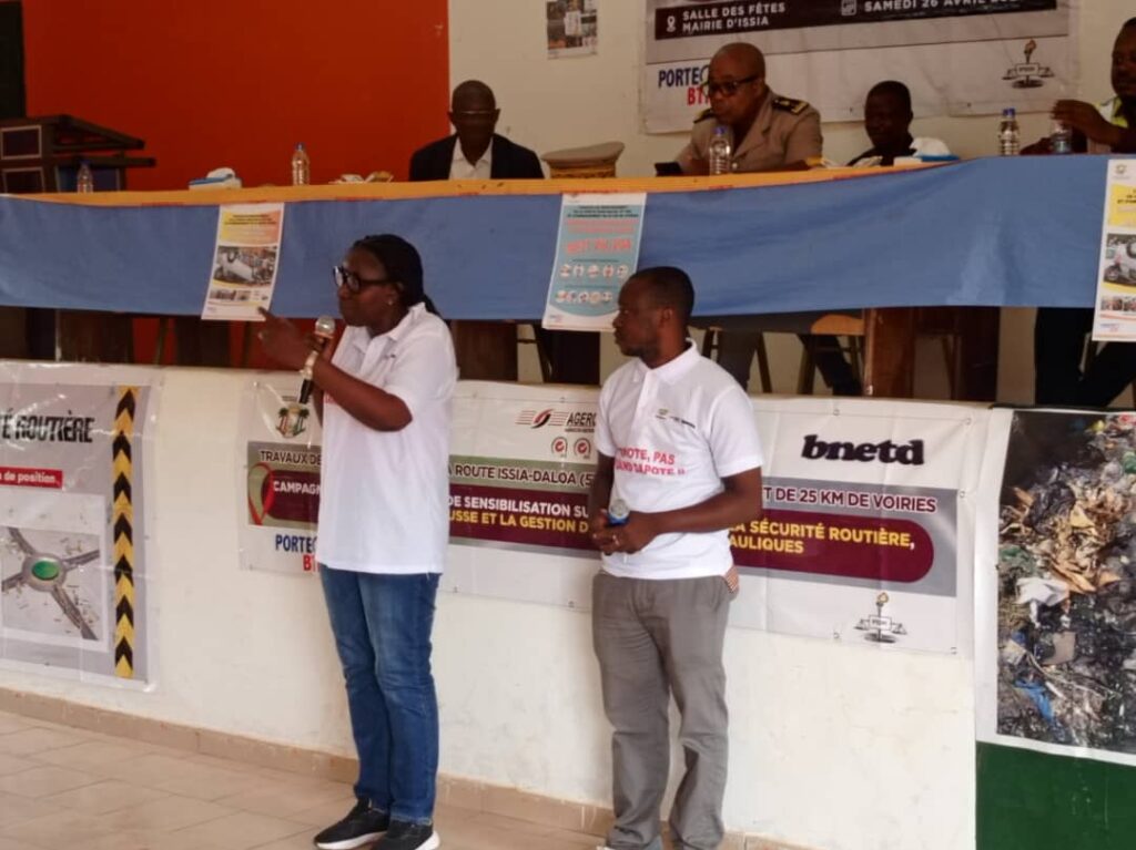 Côte d’Ivoire-AIP/ Une ong sensibilise les riverains de la route Issia-Daloa aux enjeux environnementaux et sociaux