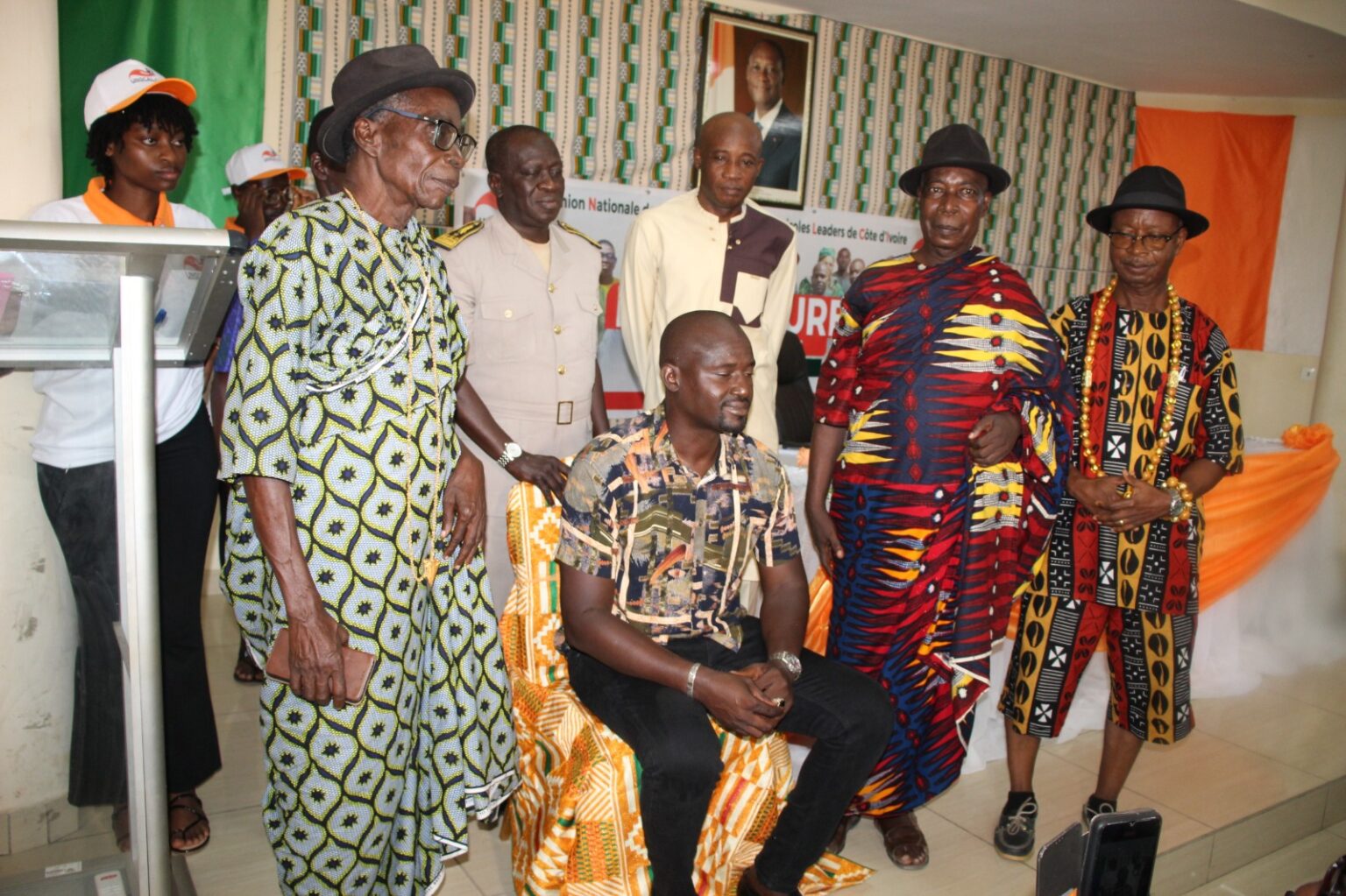 Cérémonie d’investiture du délégué régional de l’Union nationale des sociétés coopératives agricoles leaders de Côte d’Ivoire