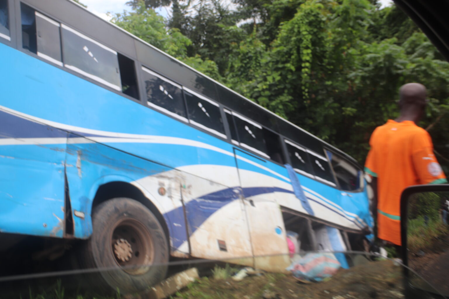 Côte d’Ivoire-AIP/ Un accident de la circulation paralyse le tronçon Bonoua-Aboisso