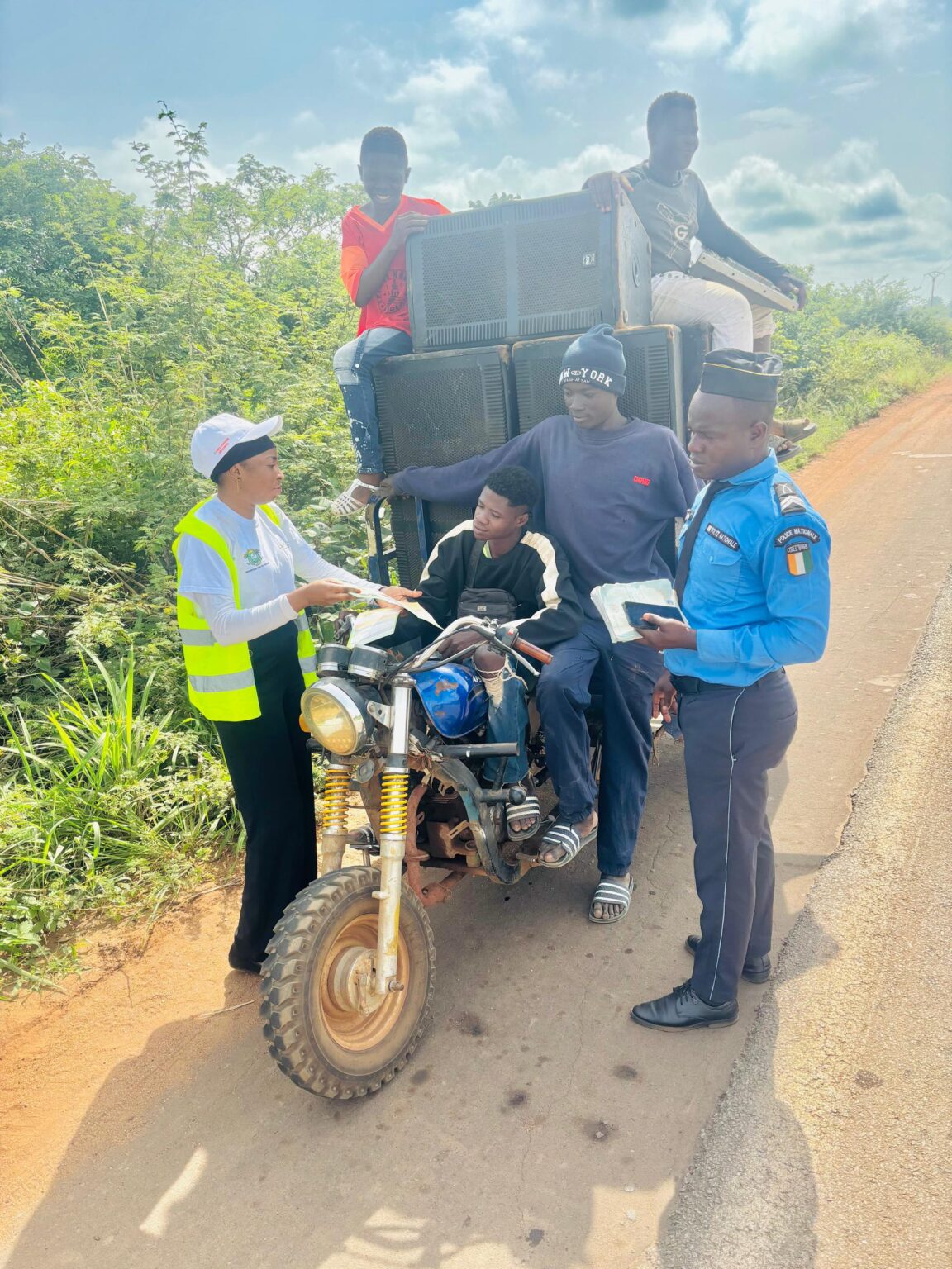 Côte d’Ivoire – AIP/Semaine de la sécurité routière : Katiola mobilisée pour une conduite responsable en saison des pluies