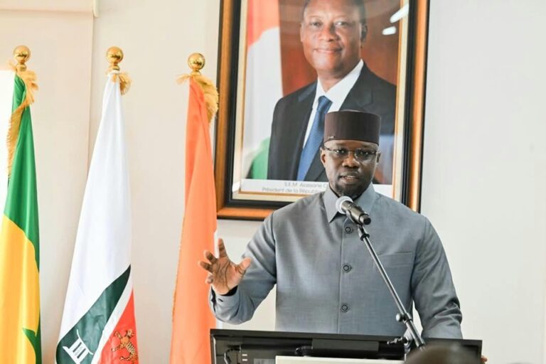 Côte d’Ivoire-AIP/ Bouaké : Ousmane Sonko appelle à la relance de la coopération entre Bouaké et Ziguinchor