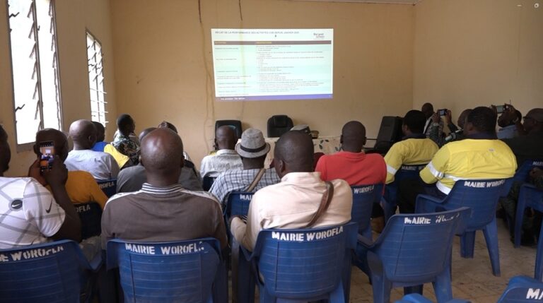 Côte d’Ivoire-AIP/ Séguéla: une société minière présente ses actions communautaires et annonce des améliorations à venir